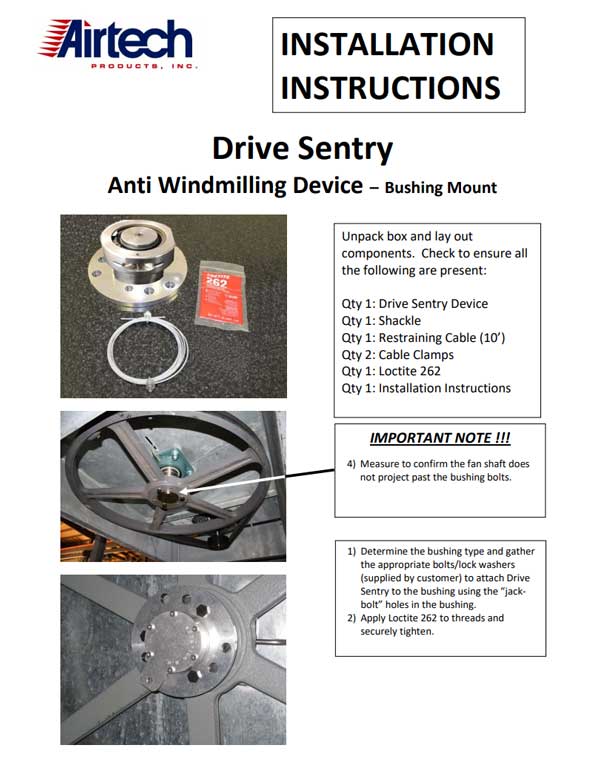 Gen2 Bushing Mount instructions