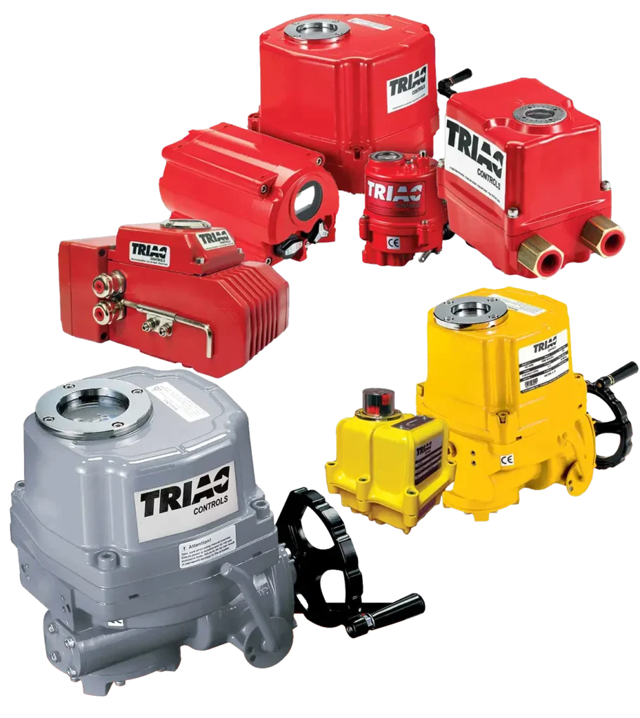 Triac Controls Electric Actuators